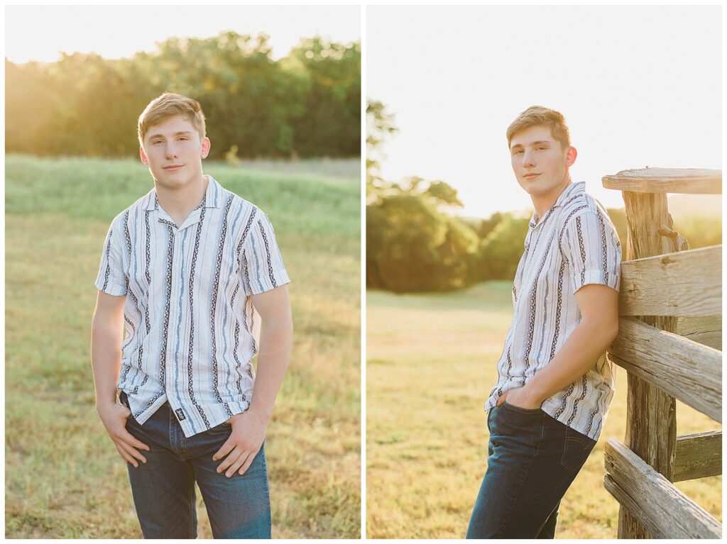 Austin Texas High School Senior Portrait Photography Boy
