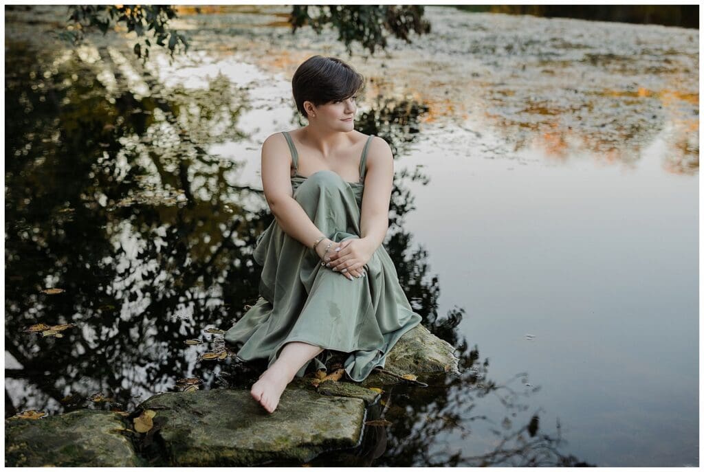 Barton Creek Fall Senior Photos by Keala Jarvis Photography