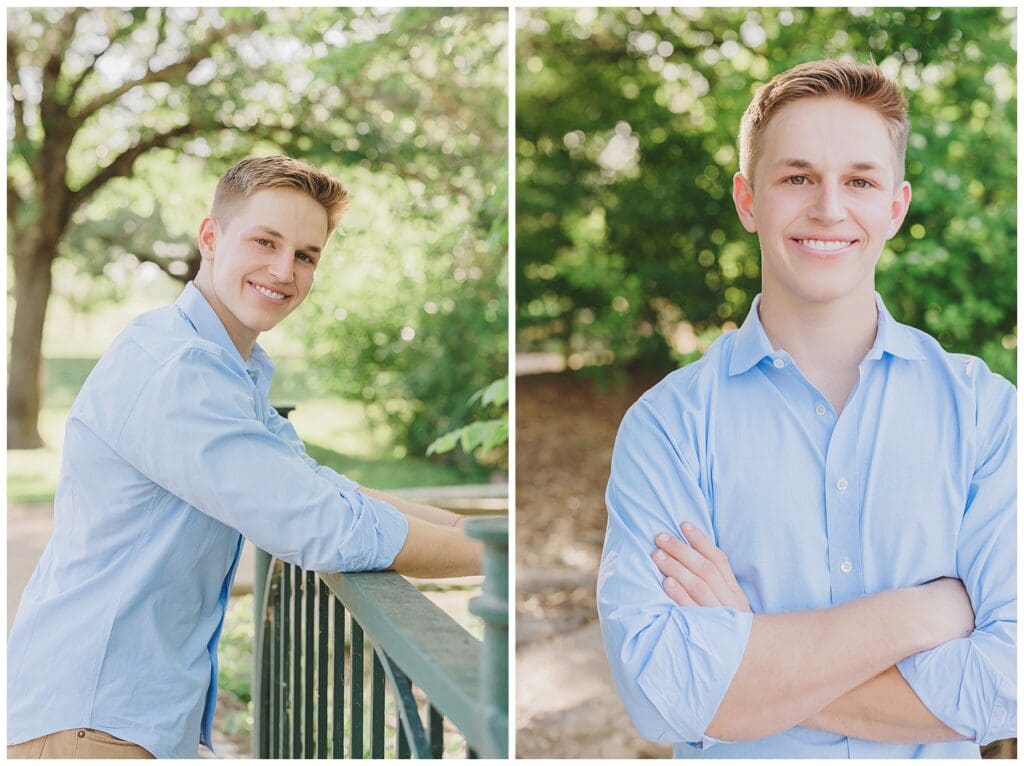 Austin Texas Senior Boy Photos Downtown Skyline by Lady Bird Lake