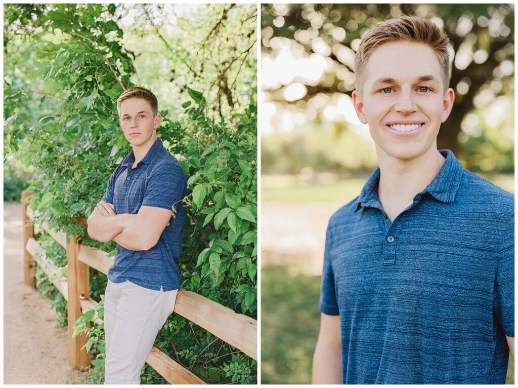 Austin Texas Senior Boy Photos Downtown Skyline by Lady Bird Lake