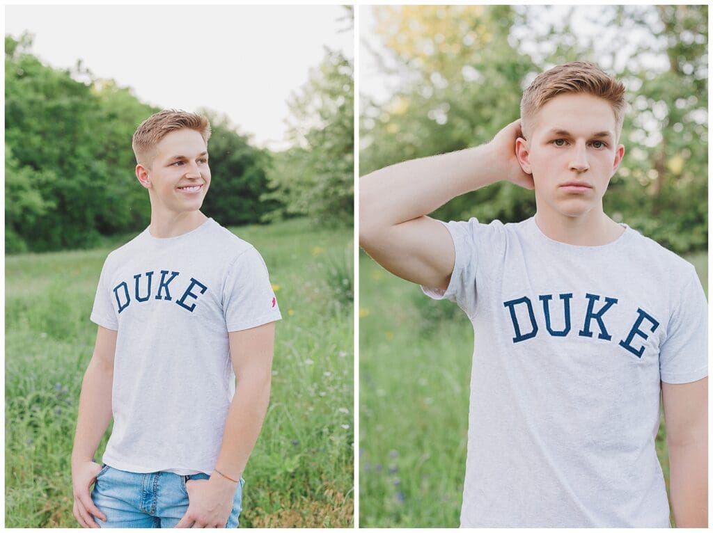 Austin Texas Senior Boy Photos Downtown Skyline by Lady Bird Lake