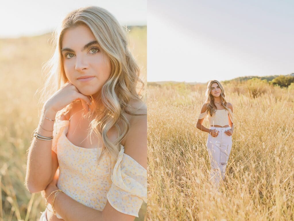 Austin Texas senior photos in hill country by Keala Jarvis