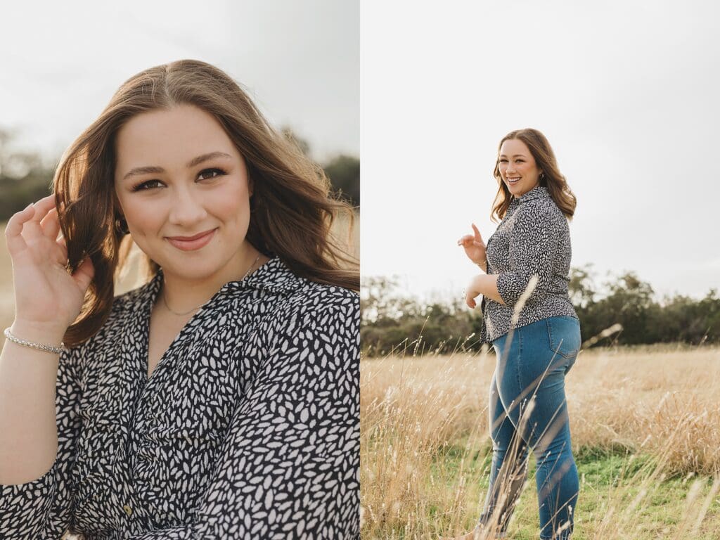 Austin Texas country side senior photos