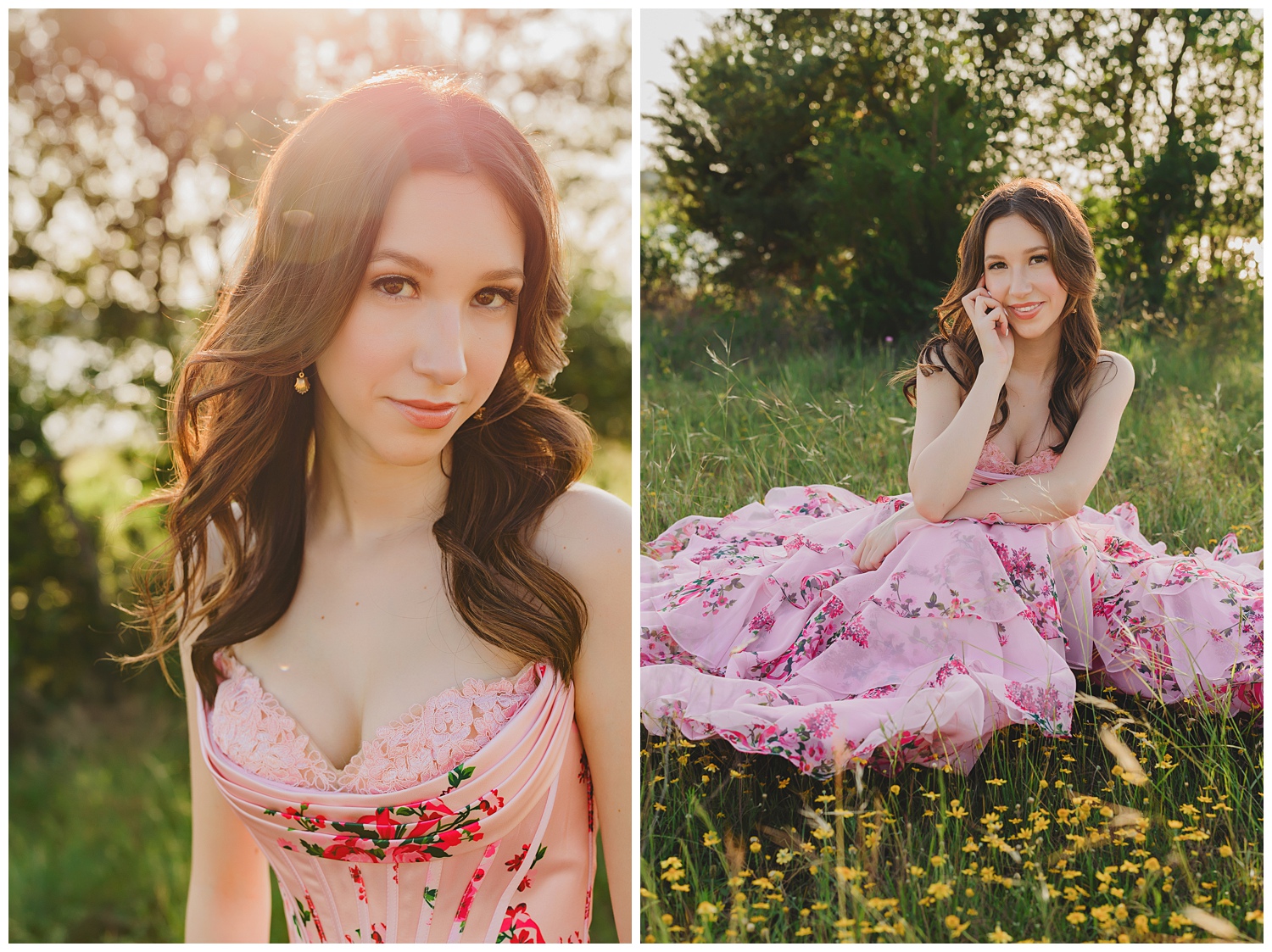 Spring Prom Austin Wildflower Senior Photos