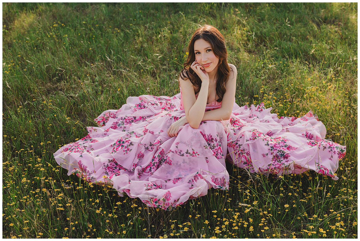 Spring Prom Austin Wildflower Senior Photos