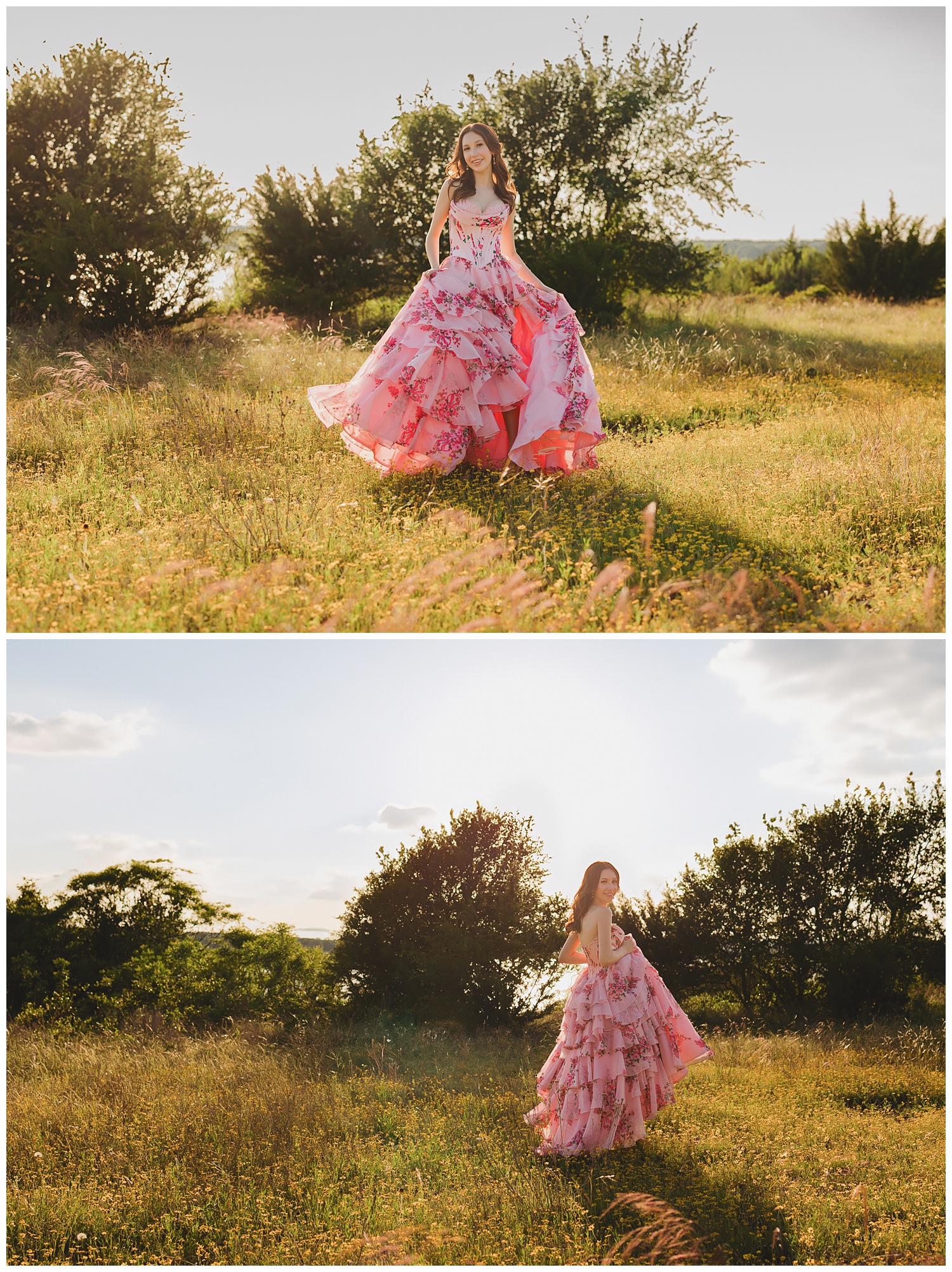 Spring Prom Austin Wildflower Senior Photos