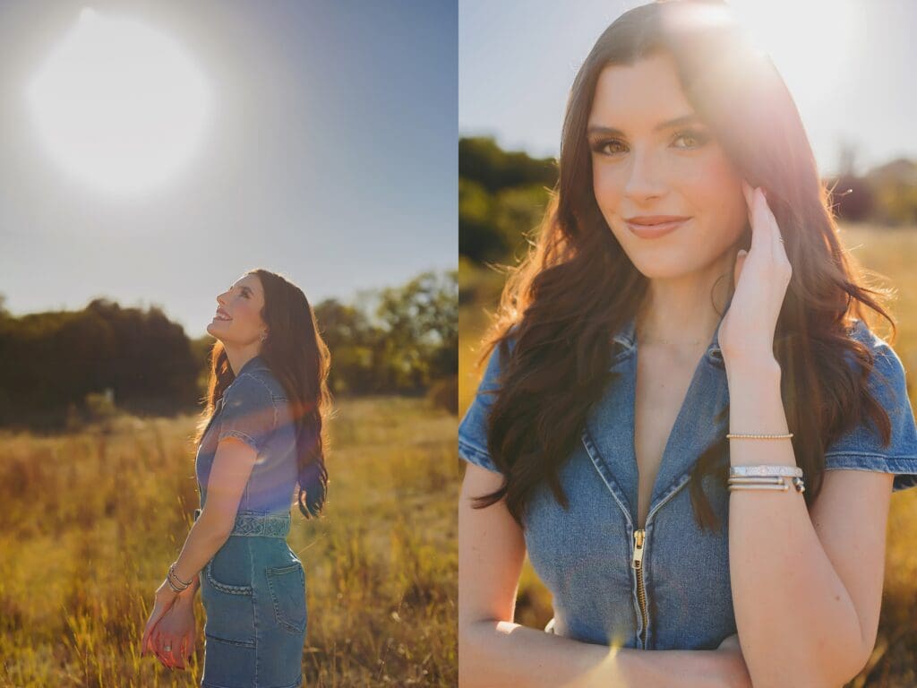 Common Fords Austin Texas Golden Field Senior Photos by Keala Jarvis Photography