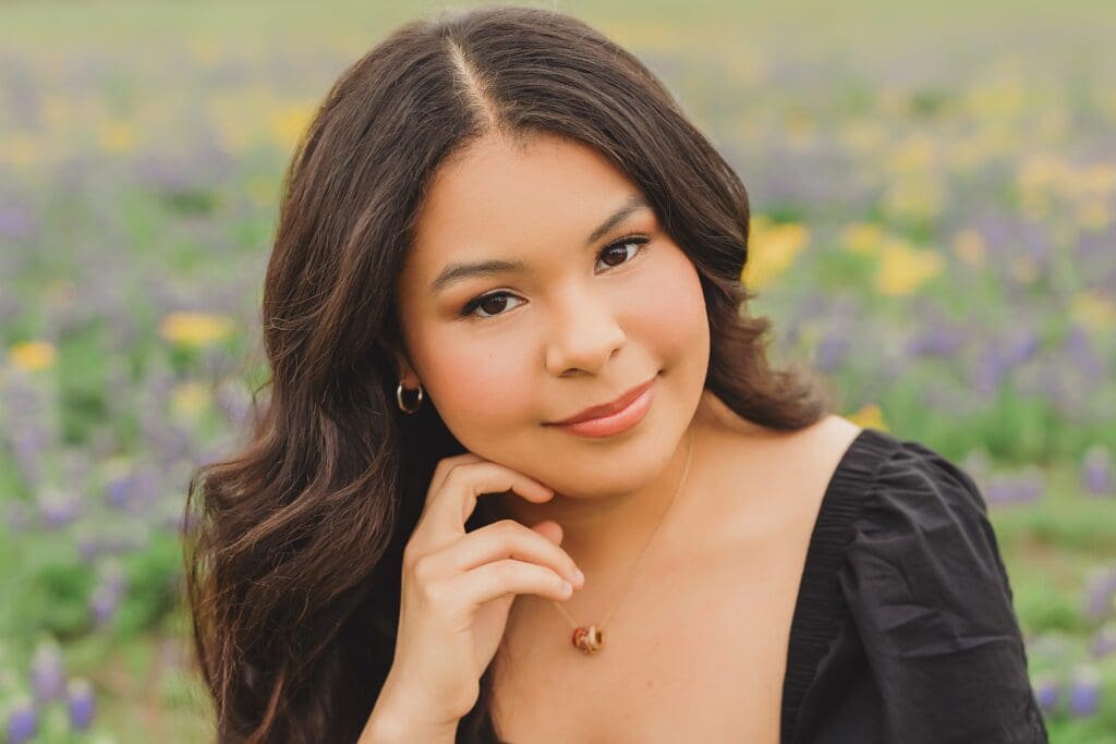 Bluebonnet Muleshoe Bend Spring Senior Photos by Keala Jarvis Photography Austin Texas