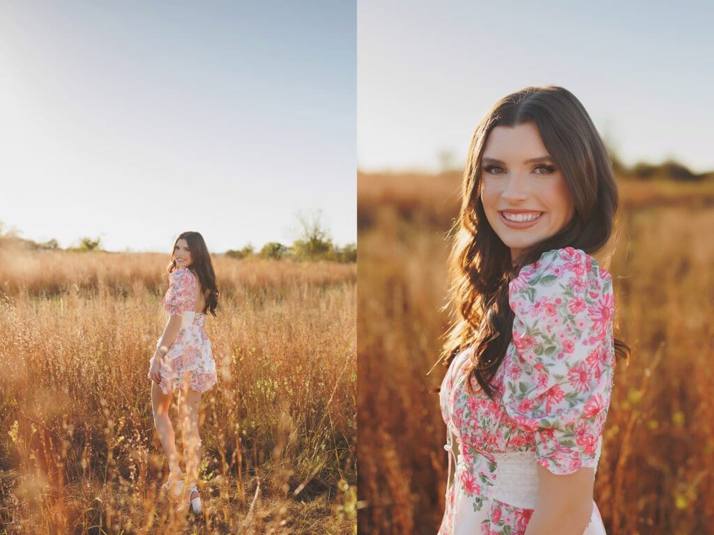 Common Fords Austin Texas Golden Field Senior Photos by Keala Jarvis Photography