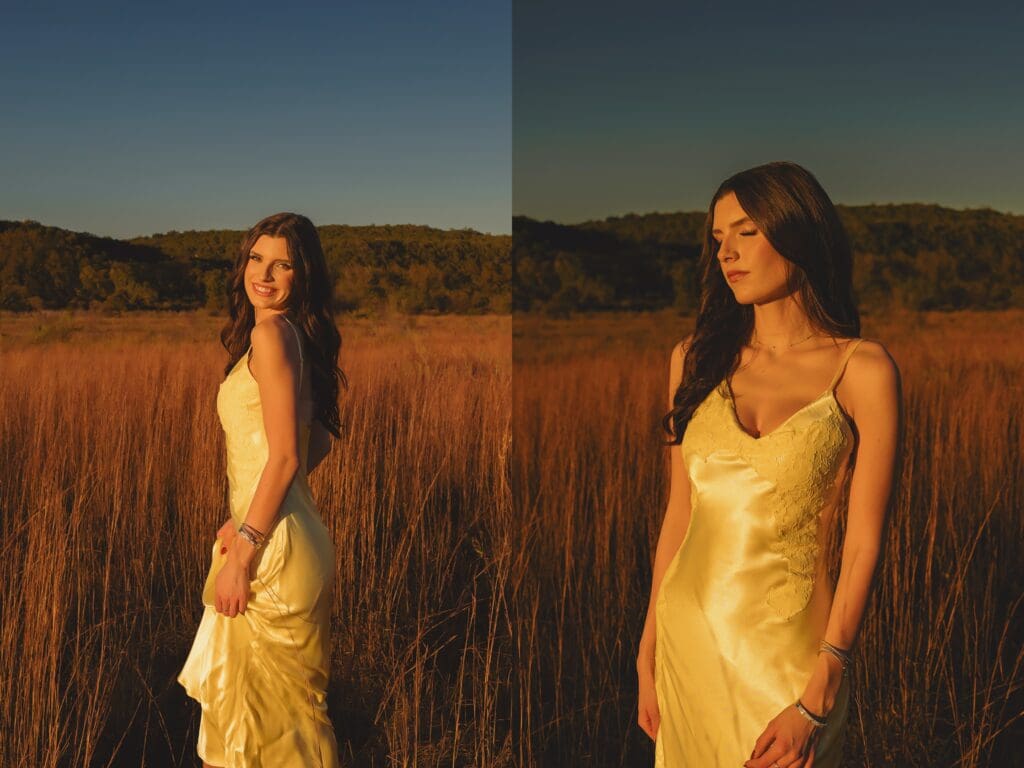 Common Fords Austin Texas Golden Field Senior Photos by Keala Jarvis Photography