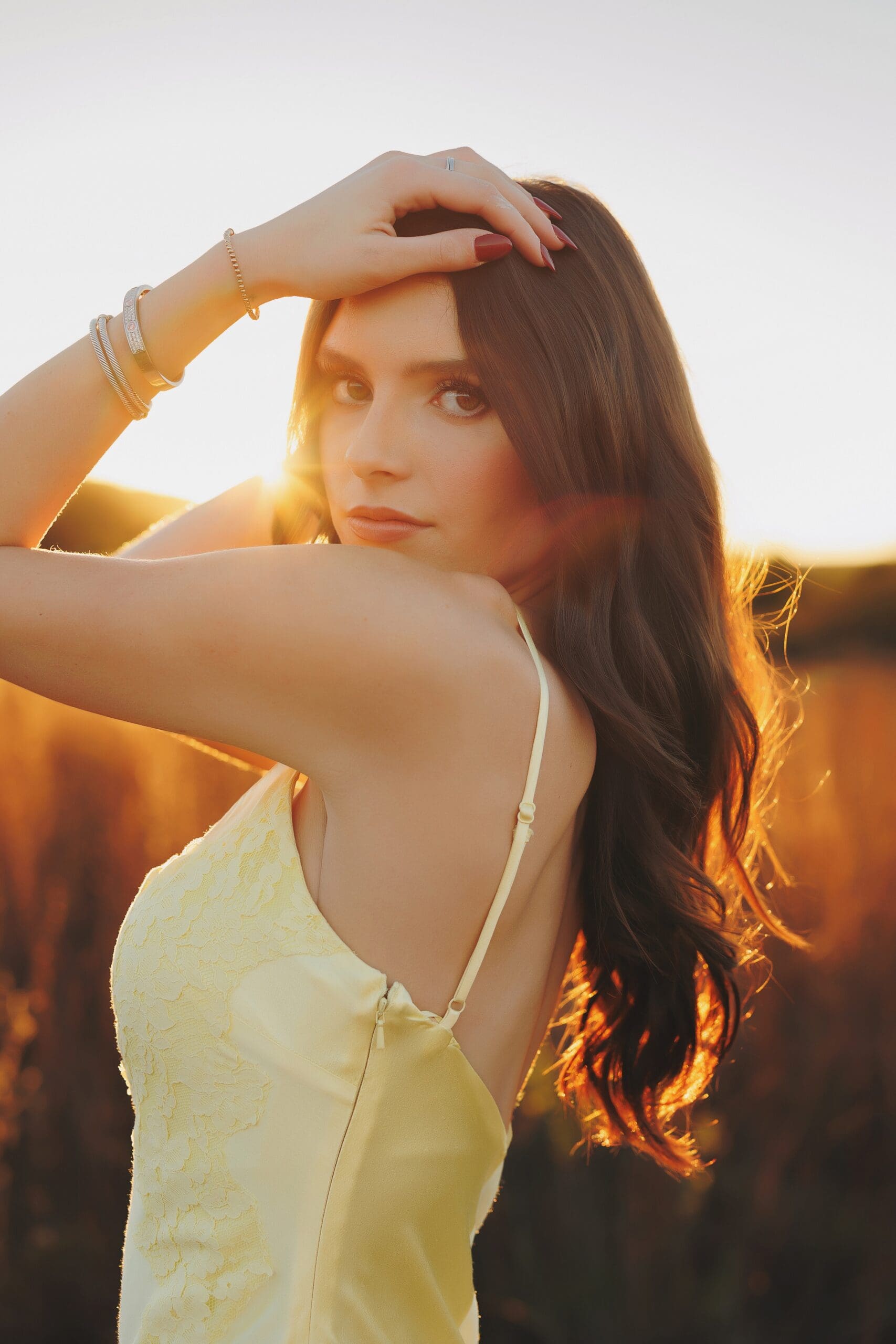 Common Fords Austin Texas Golden Field Senior Photos by Keala Jarvis Photography