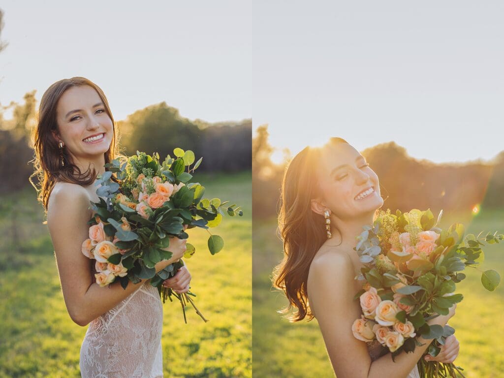 Austin Texas Barton Spring Flowers Senior Photos by Keala Jarvis Photography
