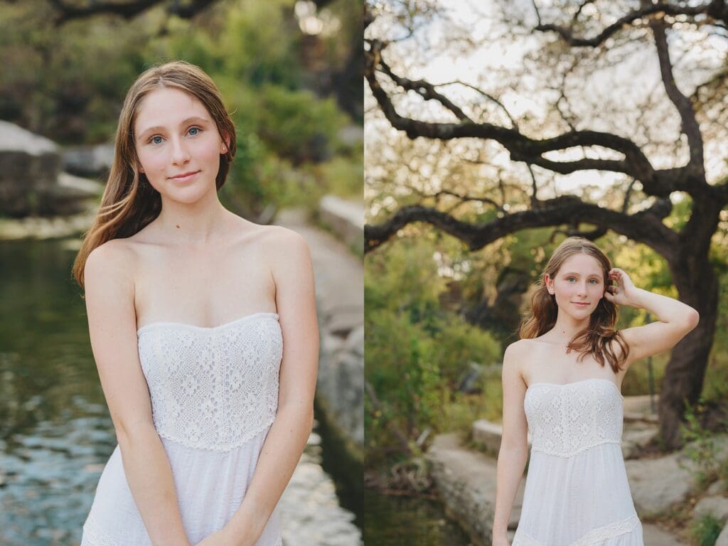 Bull Creek Austin Texas Senior Photos Bowie High School by Keala Jarvis Photography