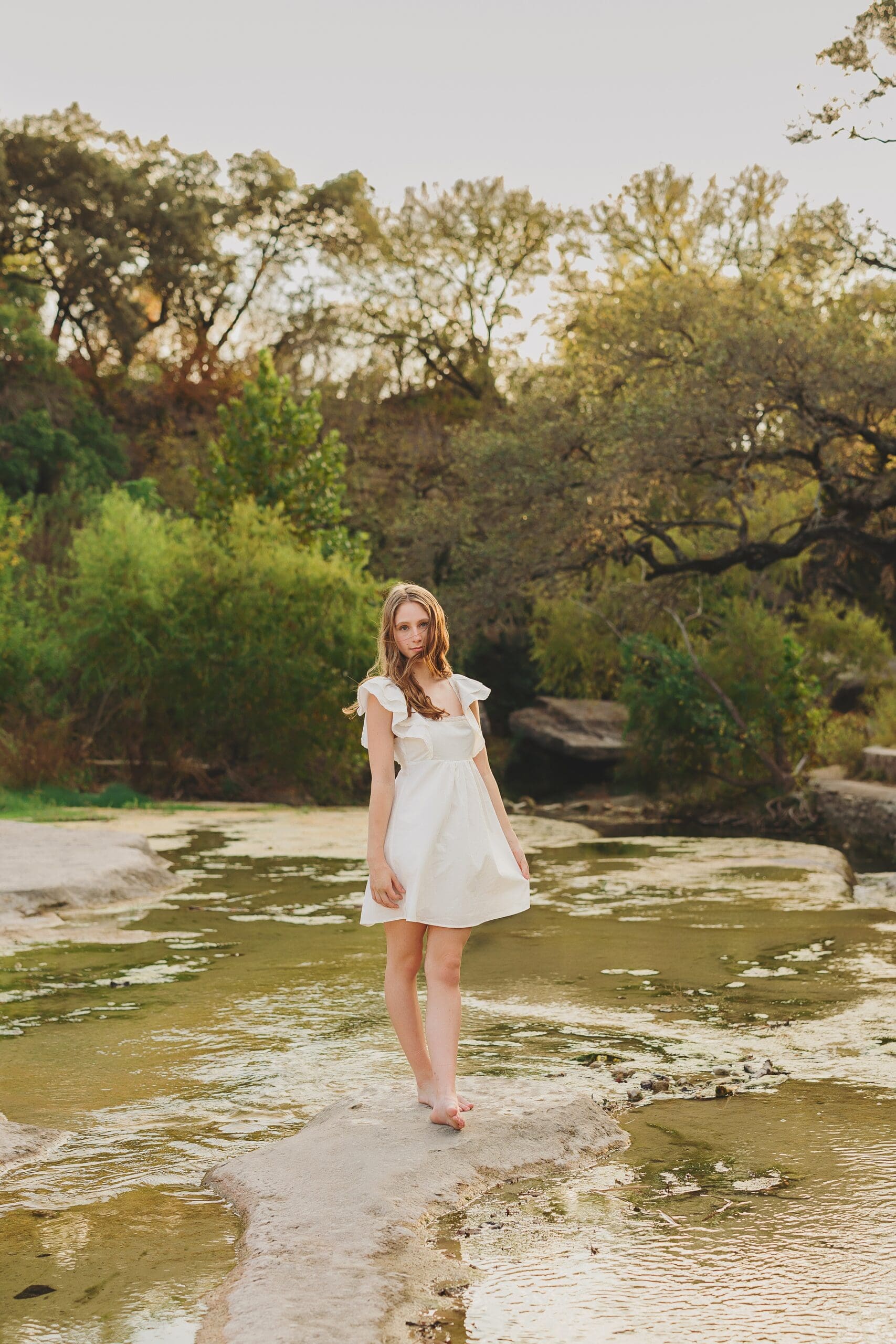 Bull Creek Austin Texas Senior Photos Bowie High School by Keala Jarvis Photography