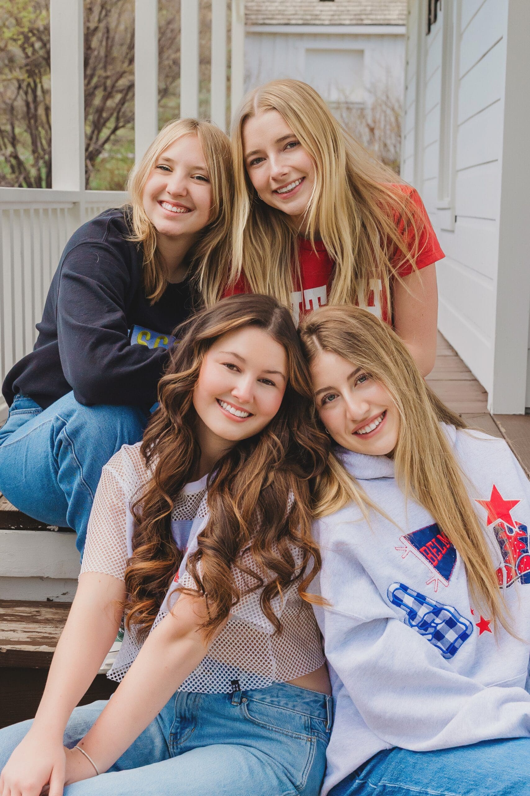 College Announcement Photos for Senior Pictures by Keala Jarvis Photography in Austin Texas