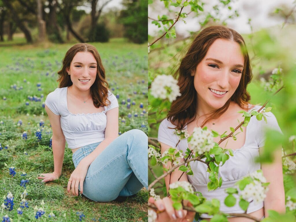 Austin Texas Circle C Ranch Bluebonnet High School Senior Photos by Keala Jarvis