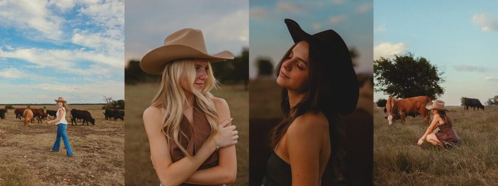 Austin Georgetown Texas Cattle Ranch Lake Travis High School Senior Photography by Keala Jarvis