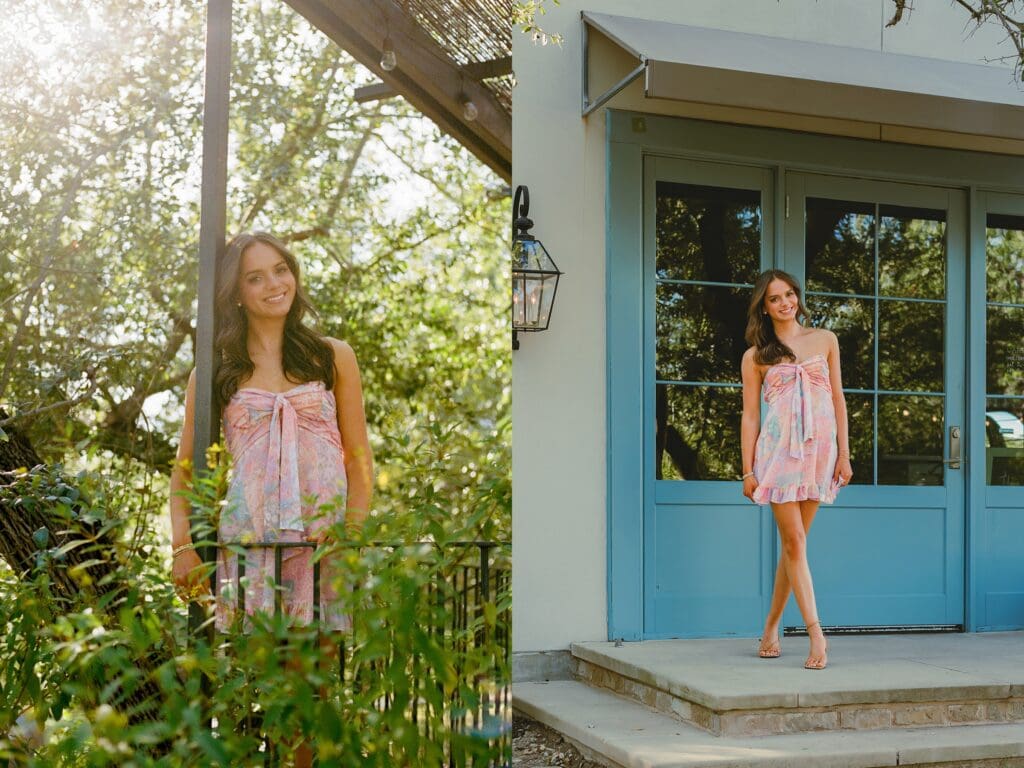 Austin Bee Cave Texas The Wayback Lake Travis High School Senior Photos Fall by Keala Jarvis