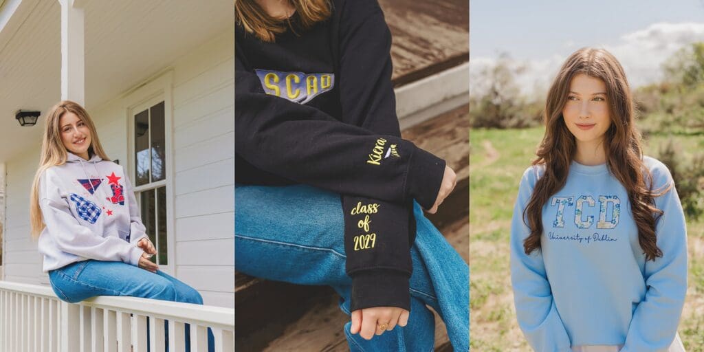 College University Custom Small School Gear Senior Photos in Austin Texas by Keala Jarvis Photography