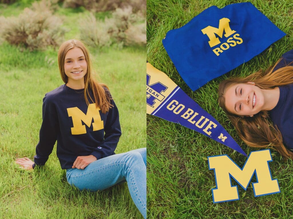 College University T-shirt & Hoodie Gear Senior Photos in Austin Texas by Keala Jarvis Photography