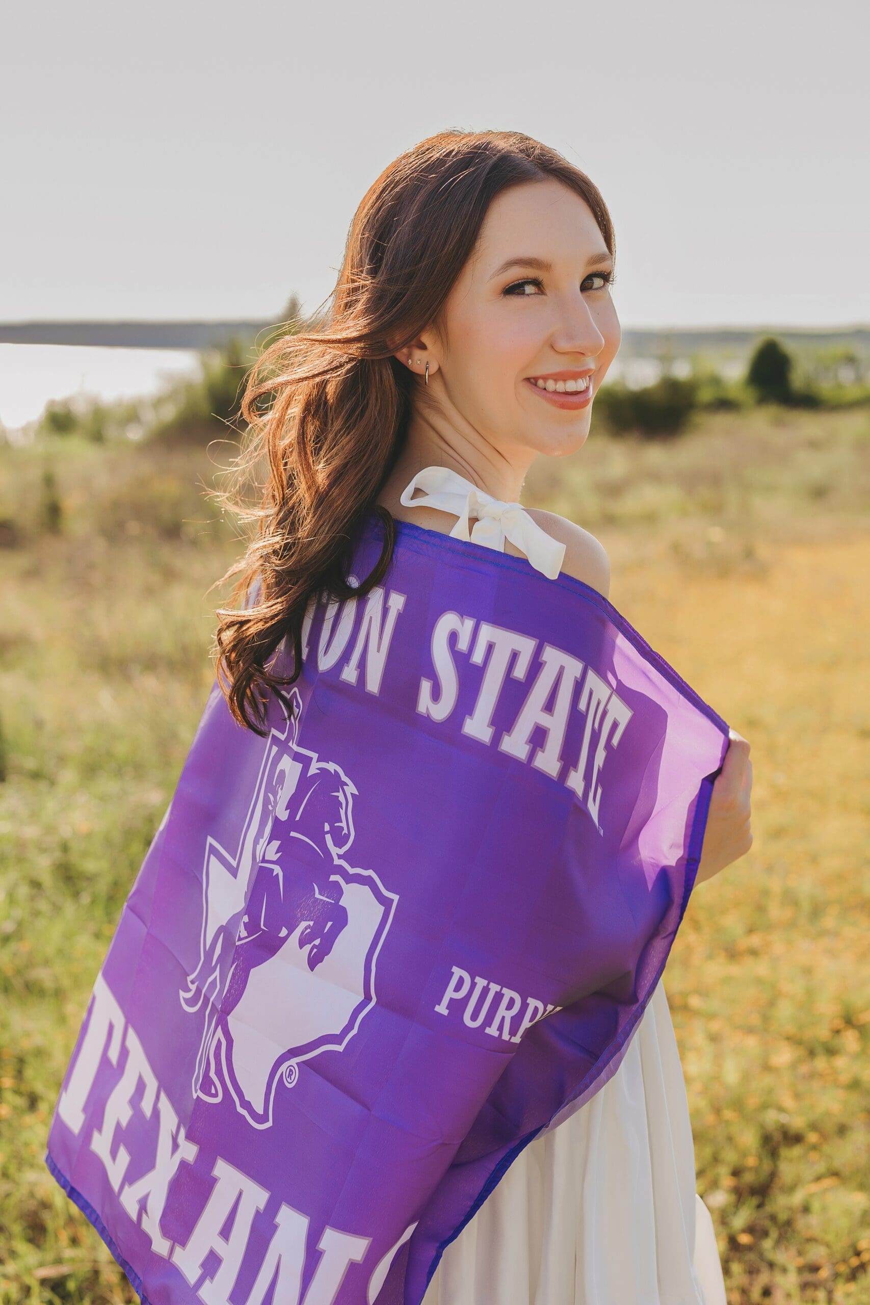 College University T-shirt & Hoodie Gear Senior Photos in Austin Texas by Keala Jarvis Photography