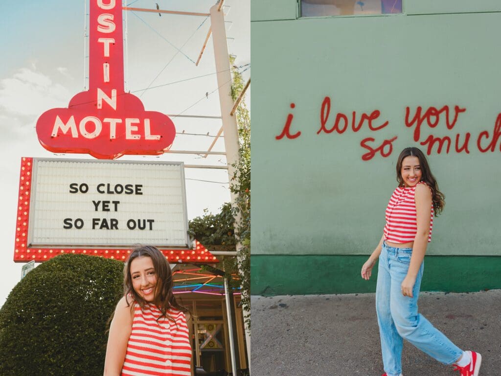 Austin Texas Congress Street Cedar Park High School Senior Photos Fall by Keala Jarvis