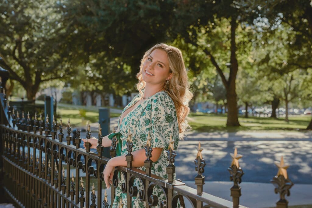 Austin Texas State Capitol James Bowie High School Senior Photos Fall by Keala Jarvis