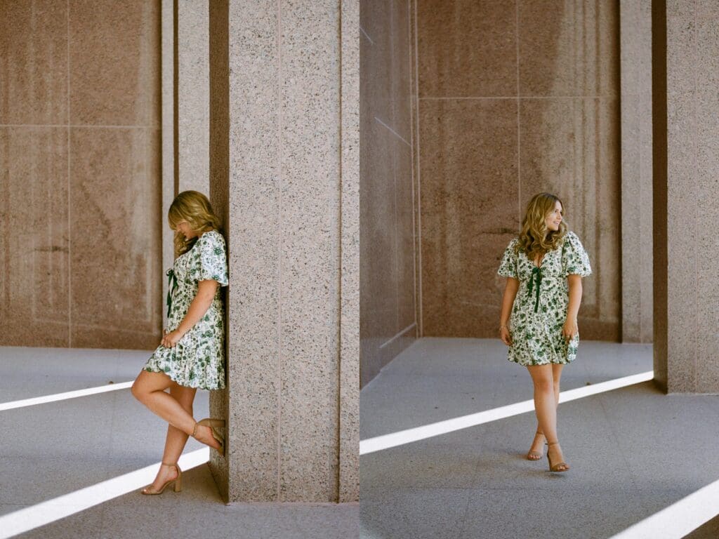 Austin Texas State Capitol James Bowie High School Senior Photos Fall by Keala Jarvis