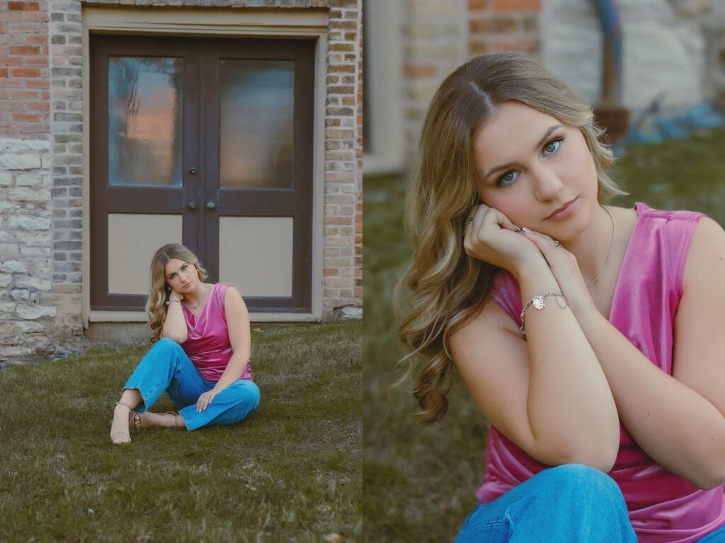 Austin Texas State Capitol James Bowie High School Senior Photos Fall by Keala Jarvis