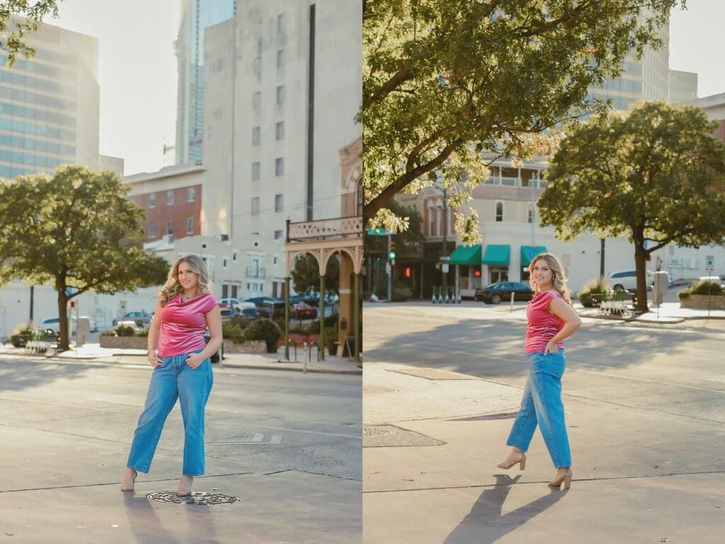 Austin Texas State Capitol James Bowie High School Senior Photos Fall by Keala Jarvis